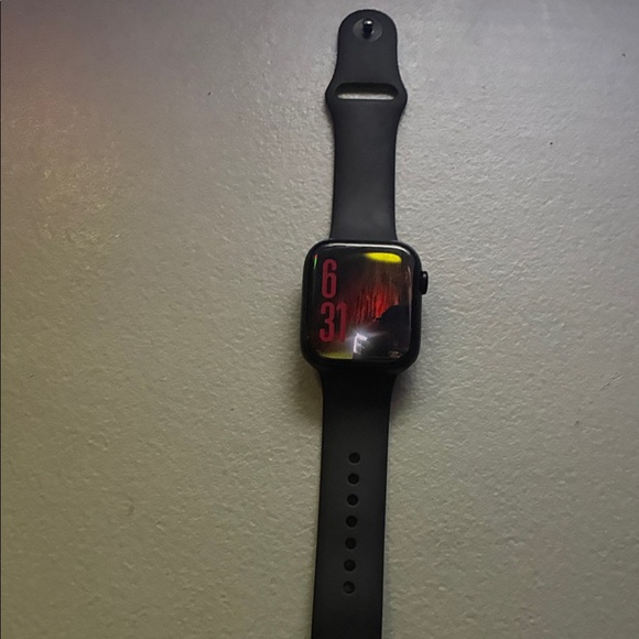 Apple Watch black 45mm unlocked cellular.